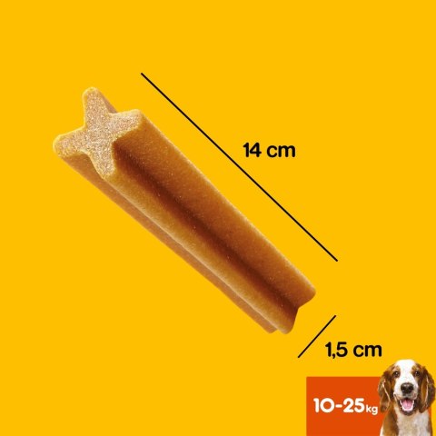 Pedigree DentaStix Przysmak Dentystyczny Dla Psów Od 4 Miesiąca I Wadze 10-25kg 180g Pedigree Pedigree DentaStix Przysmak Dentystyczny Dla Psów Od 4 Miesiąca I Wadze 10-25kg 180g Pedigree