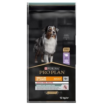 Purina Pro Plan Adult Medium&Large Digestion OptiDigest 12kg Purina Pro Plan Purina Pro Plan Adult Medium&Large Digestion OptiDigest 12kg Purina Pro Plan