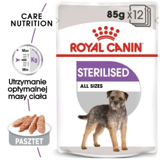 ROYAL CANIN CCN Sterilised Mini Pasztet 12x85g Royal Canin
