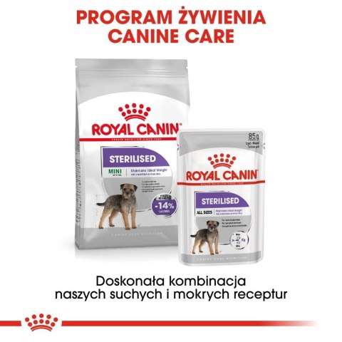 ROYAL CANIN CCN Sterilised Mini Pasztet 12x85g Royal Canin ROYAL CANIN CCN Sterilised Mini Pasztet 12x85g Royal Canin
