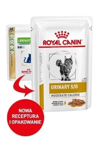ROYAL CANIN Cat Urinary Moderate Calorie 12x85g Royal Canin weterynaria ROYAL CANIN Cat Urinary Moderate Calorie 12x85g Royal Canin weterynaria