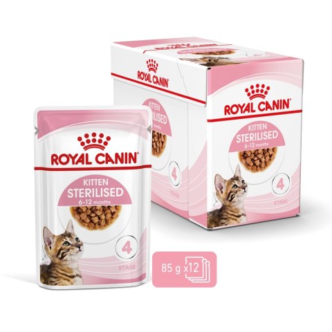 ROYAL CANIN Kitten Sterilised Sauce 12x85g Royal Canin ROYAL CANIN Kitten Sterilised Sauce 12x85g Royal Canin