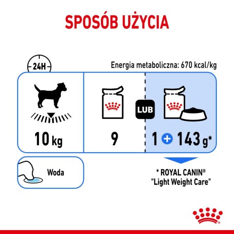 ROYAL CANIN Light Weight Care Pasztet 12x85g Royal Canin ROYAL CANIN Light Weight Care Pasztet 12x85g Royal Canin