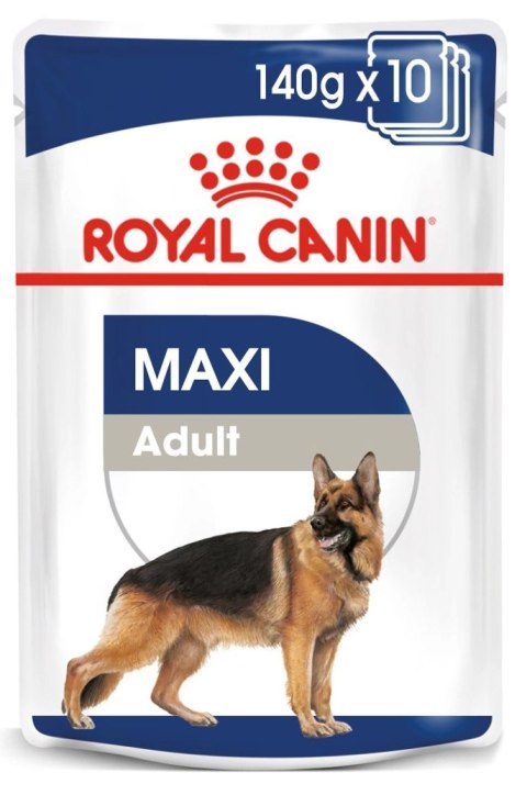 ROYAL CANIN Maxi Adult 10x140g Royal Canin ROYAL CANIN Maxi Adult 10x140g Royal Canin