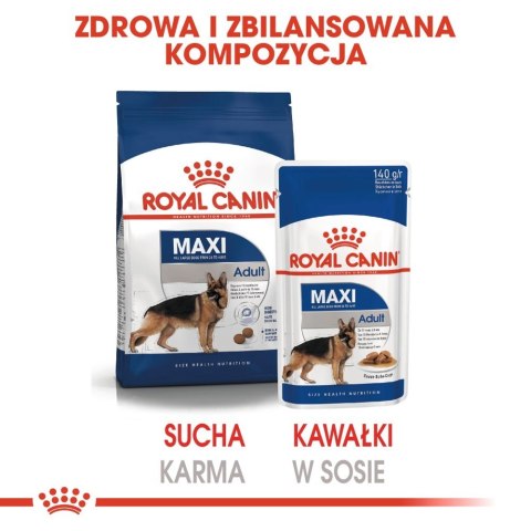 ROYAL CANIN Maxi Adult 10x140g Royal Canin ROYAL CANIN Maxi Adult 10x140g Royal Canin
