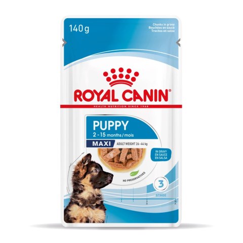 ROYAL CANIN Maxi Puppy 10x140g Royal Canin ROYAL CANIN Maxi Puppy 10x140g Royal Canin