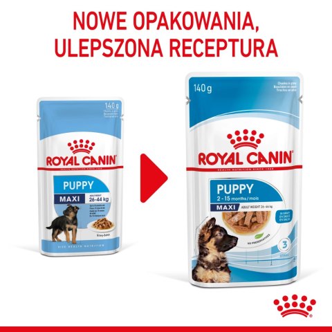 ROYAL CANIN Maxi Puppy 10x140g Royal Canin ROYAL CANIN Maxi Puppy 10x140g Royal Canin