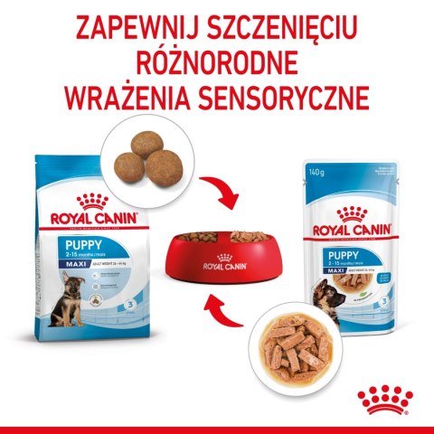 ROYAL CANIN Maxi Puppy 10x140g Royal Canin ROYAL CANIN Maxi Puppy 10x140g Royal Canin