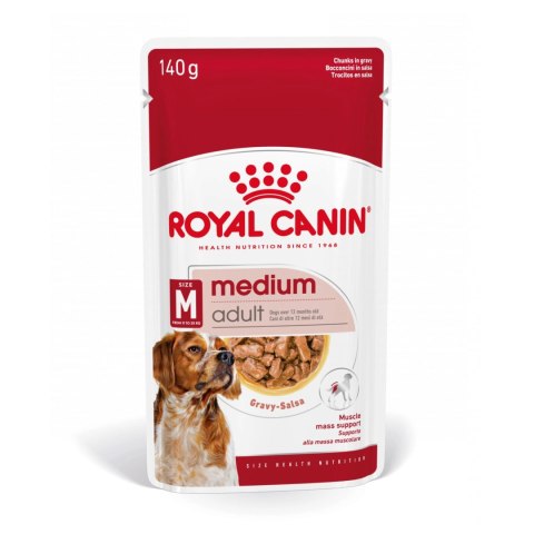 ROYAL CANIN Medium Adult 10x140g Royal Canin ROYAL CANIN Medium Adult 10x140g Royal Canin