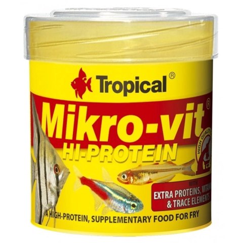 Tropical Mikro-Vit Hi Protein 50ml Tropical Tropical Mikro-Vit Hi Protein 50ml Tropical