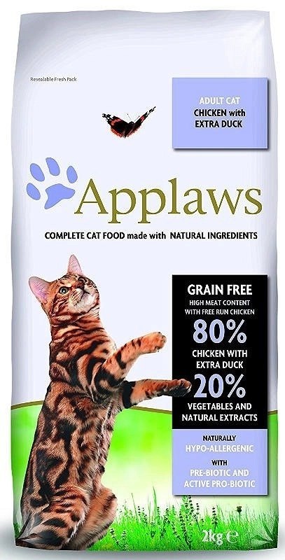 APPLAWS Complete Dry Adult Chicken With Duck 2kg Applaws APPLAWS Complete Dry Adult Chicken With Duck 2kg Applaws