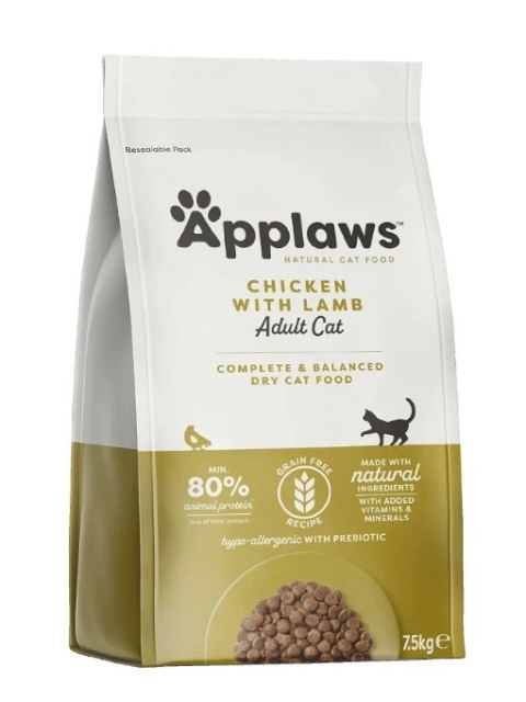 APPLAWS Complete Dry Adult Chicken With Lamb 7.5kg Applaws APPLAWS Complete Dry Adult Chicken With Lamb 7.5kg Applaws