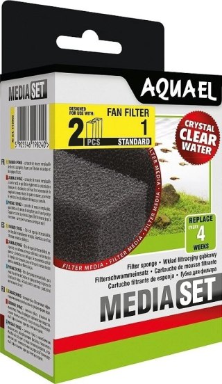 AQUAEL Wkład Filtracyjny Gąbkowy MediaSet AQUA EL