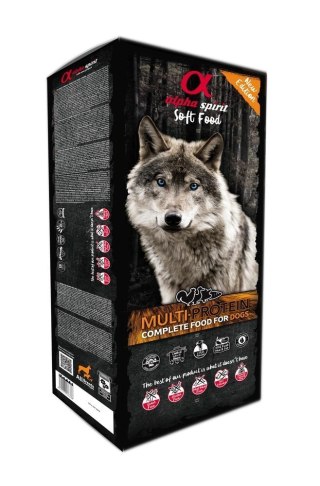 Alpha Spirit Multiprotein Dog Food 9kg Alpha Spirit
