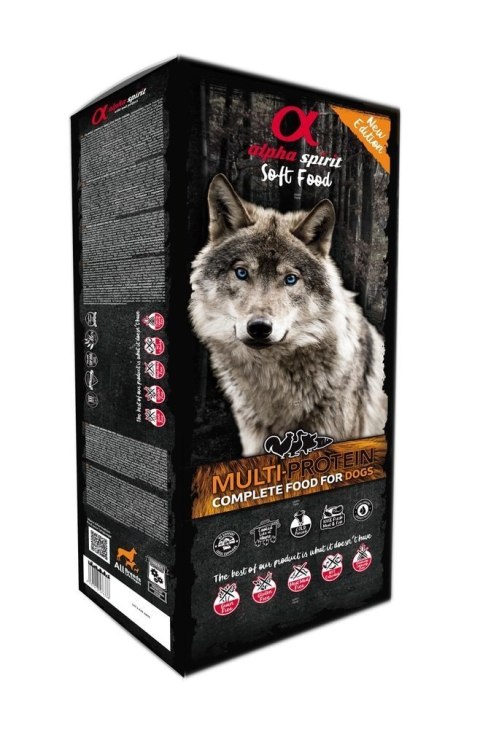 Alpha Spirit Multiprotein Dog Food 9kg Alpha Spirit Alpha Spirit Multiprotein Dog Food 9kg Alpha Spirit