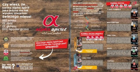 Alpha Spirit Multiprotein Dog Food 9kg Alpha Spirit Alpha Spirit Multiprotein Dog Food 9kg Alpha Spirit