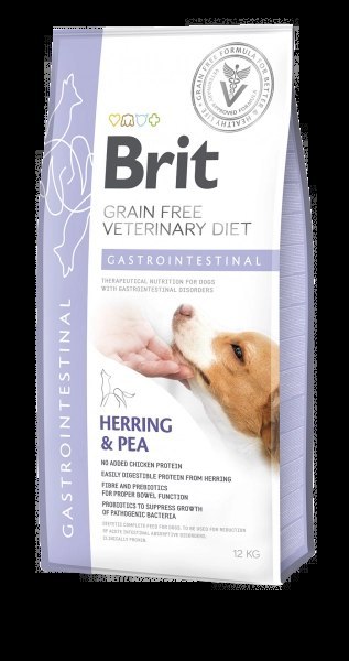 Brit Grain Free Veterinary Diet Dog Gastrointestinal Śledź Z Groszkiem 2kg Brit veterinary Brit Grain Free Veterinary Diet Dog Gastrointestinal Śledź Z Groszkiem 2kg Brit veterinary