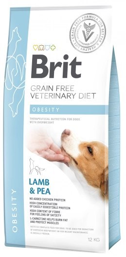 Brit Grain Free Veterinary Diet Dog Obesity Jagnięcina Z Groszkiem 12kg Brit veterinary Brit Grain Free Veterinary Diet Dog Obesity Jagnięcina Z Groszkiem 12kg Brit veterinary