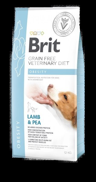 Brit Grain Free Veterinary Diet Dog Obesity Jagnięina Z Groszkiem 2kg Brit veterinary Brit Grain Free Veterinary Diet Dog Obesity Jagnięina Z Groszkiem 2kg Brit veterinary