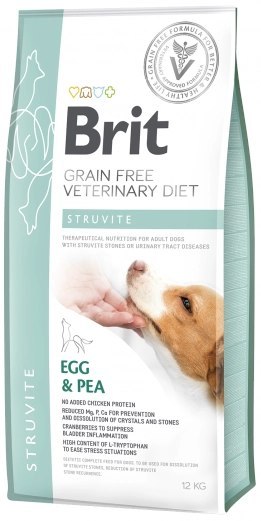 Brit Grain Free Veterinary Diet Dog Struvite Jajko Z Groszkiem 12kg Brit veterinary Brit Grain Free Veterinary Diet Dog Struvite Jajko Z Groszkiem 12kg Brit veterinary