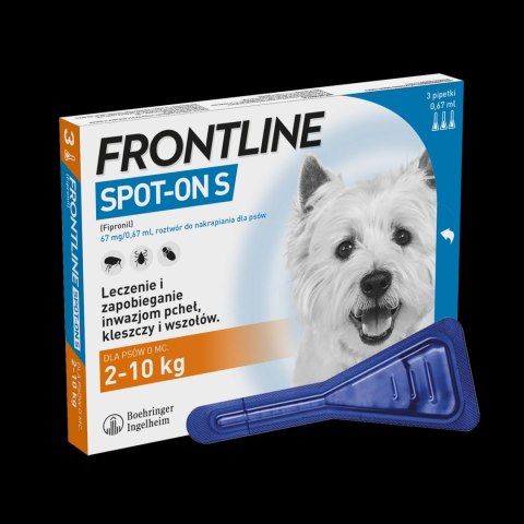 FRONTLINE Spot On Dla Psa 3x0,67ml Frontline (Boehringer Ingelheim) FRONTLINE Spot On Dla Psa 3x0,67ml Frontline (Boehringer Ingelheim)