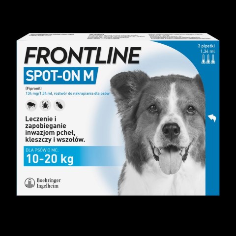 FRONTLINE Spot On Dla Psa 3x1,34ml Frontline (Boehringer Ingelheim) FRONTLINE Spot On Dla Psa 3x1,34ml Frontline (Boehringer Ingelheim)