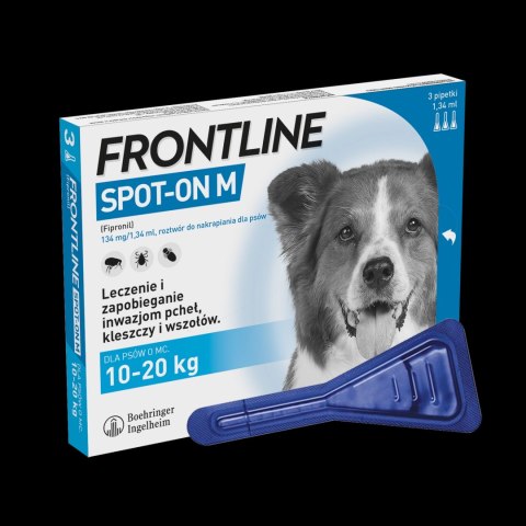 FRONTLINE Spot On Dla Psa 3x1,34ml Frontline (Boehringer Ingelheim) FRONTLINE Spot On Dla Psa 3x1,34ml Frontline (Boehringer Ingelheim)