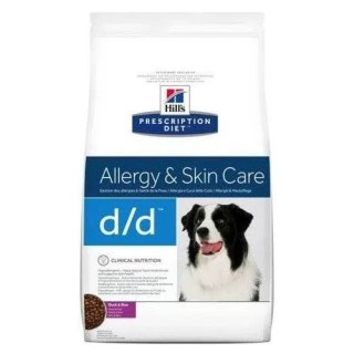 Hill's PD Prescription Diet Canine d/d Kaczka I Ryż 12kg Hills