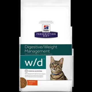 Hill's PD Prescription Diet Feline w/d Kurczak 1,5kg Hills