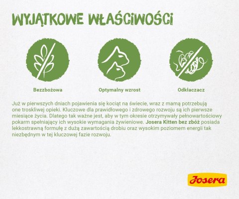 Josera Kitten Grainfree 400g Josera Josera Kitten Grainfree 400g Josera