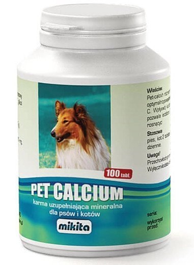 Mikita Pet Calcium 100 Tabletek Mikita Mikita Pet Calcium 100 Tabletek Mikita