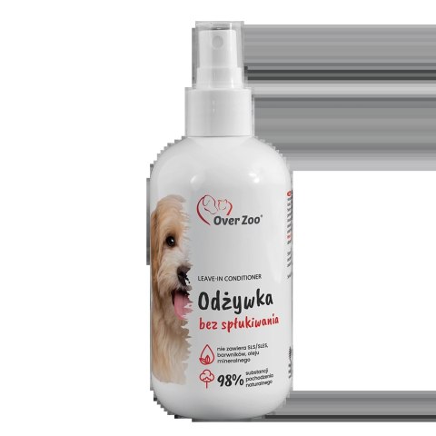 OVER ZOO Odżywka Dla Psa Bez Spłukiwania 240ml Over Zoo OVER ZOO Odżywka Dla Psa Bez Spłukiwania 240ml Over Zoo