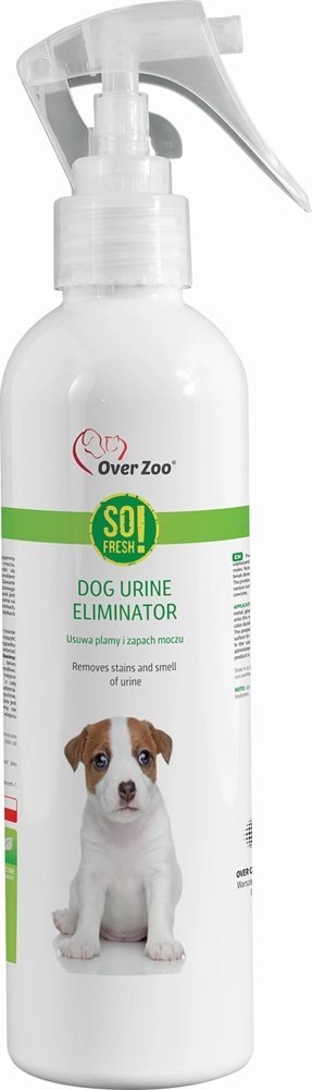 OVER ZOO So Fresh! Dog Urine Eliminator Usuwa Plamy I Zapach Moczu 250ml Over Zoo OVER ZOO So Fresh! Dog Urine Eliminator Usuwa Plamy I Zapach Moczu 250ml Over Zoo