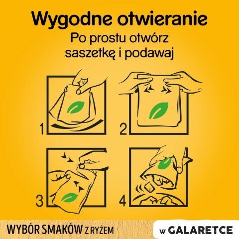Pedigree Mokra Karma Dla Szczeniąt W Galaretce (Z Kurczakiem I Ryżem, Z Wołowiną I Ryżem) 4x100g Pedigree Pedigree Mokra Karma Dla Szczeniąt W Galaretce (Z Kurczakiem I Ryżem, Z Wołowiną I Ryżem) 4x100g Pedigree