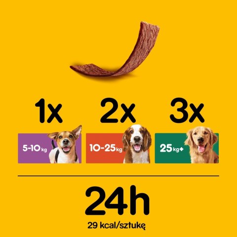 Pedigree Schmackos Przysmak Dla Dorosłych Psów Z Wołowiną, Kurczakiem, Jagnięciną I Kaczką 172g Pedigree Pedigree Schmackos Przysmak Dla Dorosłych Psów Z Wołowiną, Kurczakiem, Jagnięciną I Kaczką 172g Pedigree