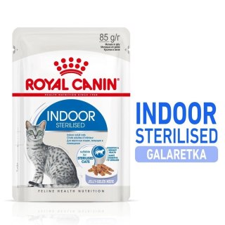 ROYAL CANIN Indoor Sterilised W Galaretce 12x85g Royal Canin