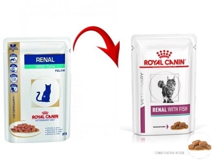 ROYAL CANIN Renal With Fish 12x85g Royal Canin weterynaria ROYAL CANIN Renal With Fish 12x85g Royal Canin weterynaria