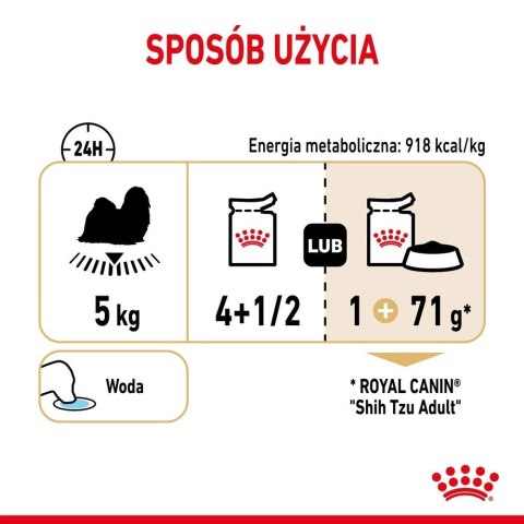 ROYAL CANIN Shih Tzu Adult 12x85g Royal Canin ROYAL CANIN Shih Tzu Adult 12x85g Royal Canin
