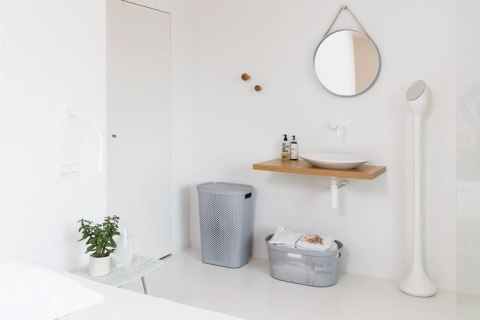 Curver Infinity Kosz Na Bieliznę Szary 60l Curver Curver Infinity Kosz Na Bieliznę Szary 60l Curver