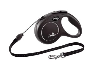 Flexi Smycz New Classic M Linka 5m Do 20kg Czarna Flexi