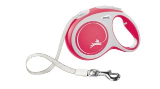 Flexi Smycz New Comfort L Taśma 8m Do 50kg Czerwona Flexi