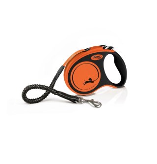 Flexi Smycz Oryginalna Xtreme L Taśma 5m Do 65kg Pomarańczowa Flexi