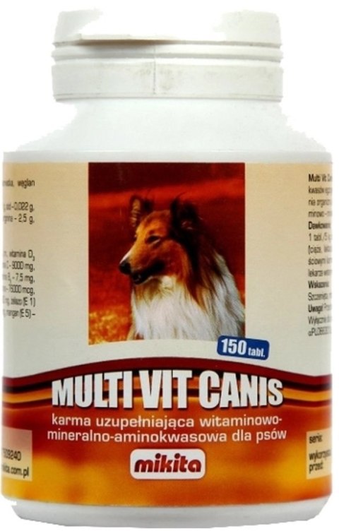 Mikita Multi Vit Canis 150 Tabletek Mikita Mikita Multi Vit Canis 150 Tabletek Mikita
