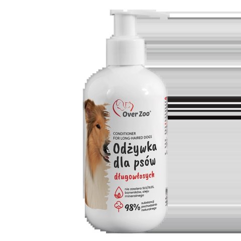 OVER ZOO Odżywka Dla Psów Długowłosych 240ml Over Zoo OVER ZOO Odżywka Dla Psów Długowłosych 240ml Over Zoo