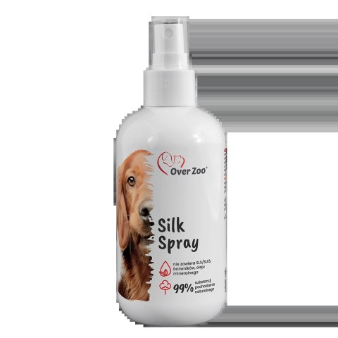 OVER ZOO Silk Spray Płyn Ułatwiający Rozczesywanie Sierści Dla Psa 250ml Over Zoo OVER ZOO Silk Spray Płyn Ułatwiający Rozczesywanie Sierści Dla Psa 250ml Over Zoo
