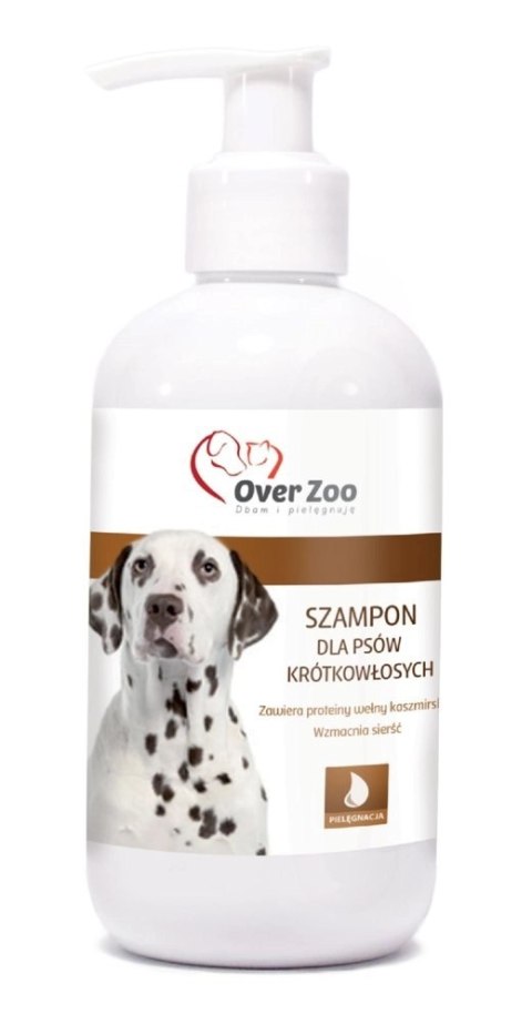 OVER ZOO Szampon Dla Psów Krótkowłosych 250ml Over Zoo OVER ZOO Szampon Dla Psów Krótkowłosych 250ml Over Zoo