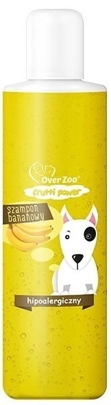 OVER ZOO Szampon Frutti Power Bananowy Hipoalergiczny 200ml Over Zoo OVER ZOO Szampon Frutti Power Bananowy Hipoalergiczny 200ml Over Zoo
