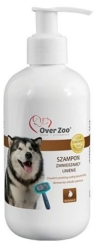 OVER ZOO Szampon Zmniejszający Lnienie Dla Psa 250ml Over Zoo OVER ZOO Szampon Zmniejszający Lnienie Dla Psa 250ml Over Zoo