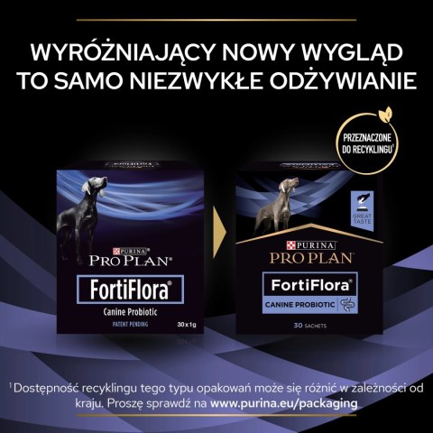 PURINA FortiFlora Dog 30x1g PRO PLAN Veterinary Diets