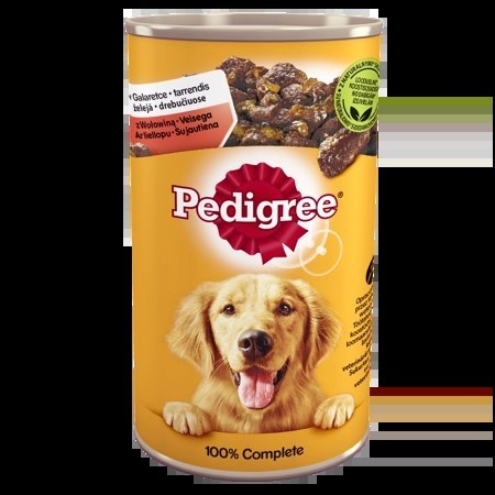 Pedigree Mokra Karma Dla Dorosłych Psów Z Wołowiną W Galaretce 1200g Pedigree Pedigree Mokra Karma Dla Dorosłych Psów Z Wołowiną W Galaretce 1200g Pedigree